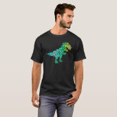 Dot Day Rex Dinosaur Polka Dot Pattern Internatio T-shirt (Voorkant volledig)