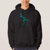 Dot Day Rex Dinosaur Polka Dot Pattern Internation Hoodie (Voorkant)