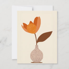 Dot dot bloem #009 briefkaart