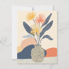 Dot dot bloem #026 briefkaart