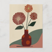 Dot Dot Flower #010 Briefkaart (Voorkant)