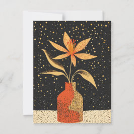 Dot Dot Flower #025 Briefkaart