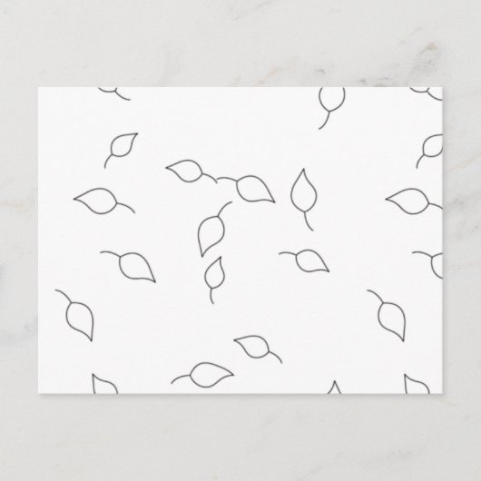 Dot, Dove Grey Briefkaart (Voorkant)