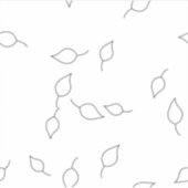 Dot, Dove Grey Custom-Cut Vinyl Sticker (Voorkant)