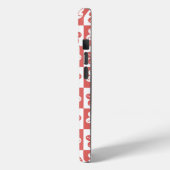 Dot Flower Red White Case-Mate iPhone Case (Achterkant / Links)