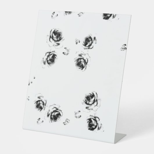 Dot, Gainsboro Pedestal Sign Reclamebord Met Voetstuk (Voorkant)