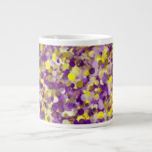 Dot jaune violet 20oz Mug (Devant)