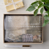 Dot Lijst - Kerstmis - Weefselpapier Tissuepapier (Geschenk)