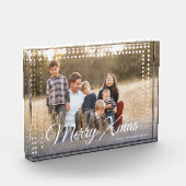 Dot Lijst Merry Xmas Keepslag Fotoblokken (Links)