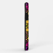 Dot Mandala Bloem Paars en Geel Case-Mate iPhone Case (Achterkant/rechts)