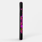 Dot Mandala Bloemroze blauw en Oranje Case-Mate iPhone Case (Achterkant/rechts)