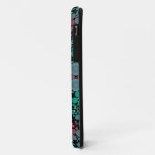 Dot Mandala Flower Green Blue en Red Case-Mate iPhone Case (Achterkant/links)