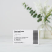 Dot Motif Visitekaartje (Staand voorkant)