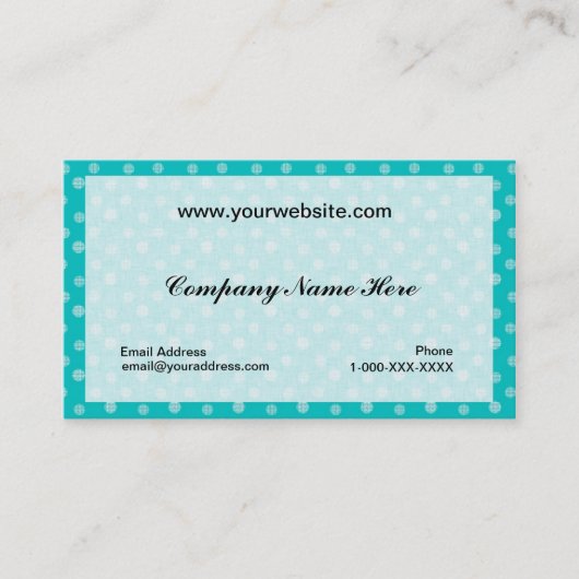 Dot N Dot Business Profile Card Visitekaartje (Voorkant)