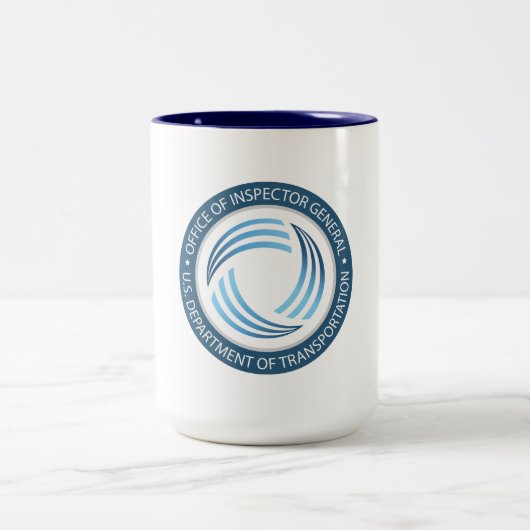 DOT-OIG-Mok Tweekleurige Koffiemok (Center)