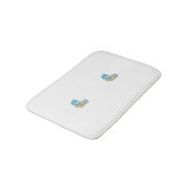 Dot, Sherpa Blue, Golden Sand Design Badmat (Gekanteld)