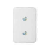 Dot, Sherpa Blue, Golden Sand Design Badmat (Voorkant Verticaal)