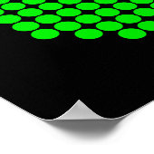 Dot Stoplight-kleuren Poster (Hoek)
