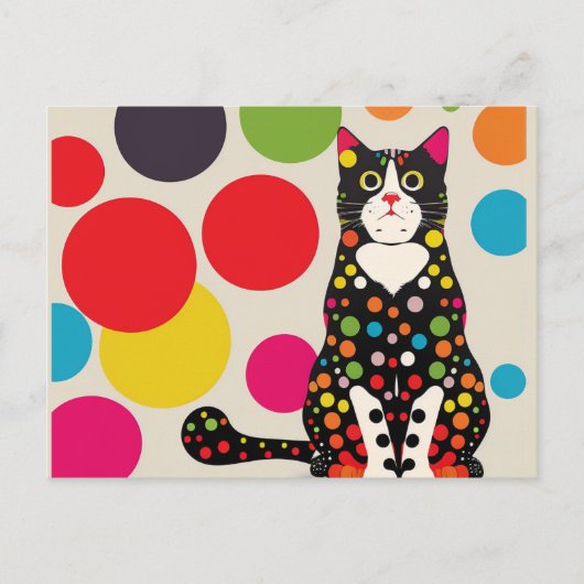 Dot the Cat, Penser à vous Carte postale (Devant)