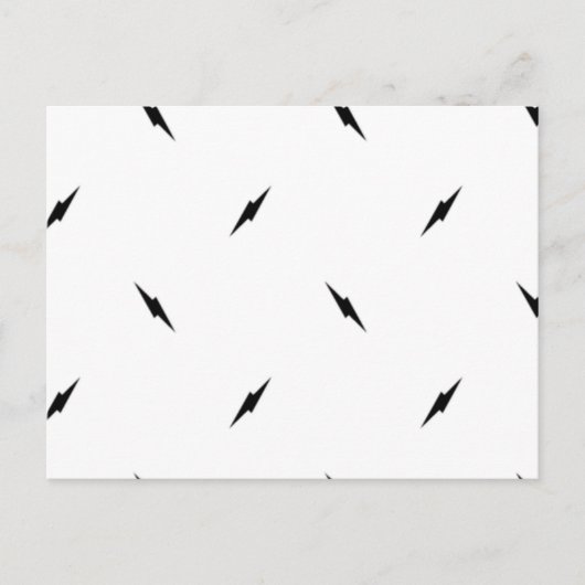 Dot, zwart briefkaart (Voorkant)
