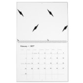 Dot, zwart kalender (Feb 2027)