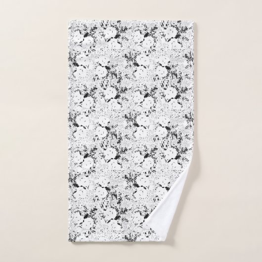 Dot, zwarte Koe Bad Handdoek (Handdoek)