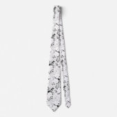 Dot, zwarte Koe Stropdas (Voorkant)