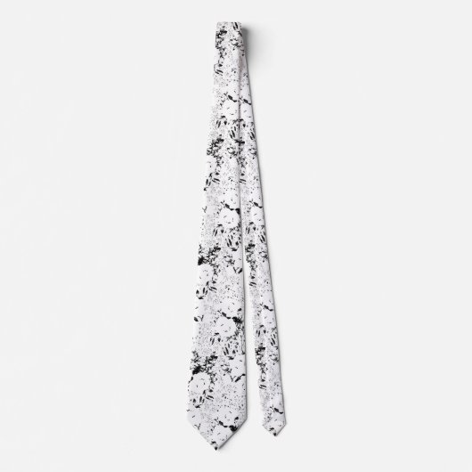 Dot, zwarte Koe Stropdas (Voorkant)