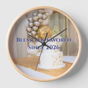 dotCATHOLIC Horloge murale bénie favorisée 10" #28