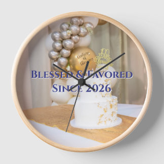 dotCATHOLIC Horloge murale bénie favorisée 10" #28