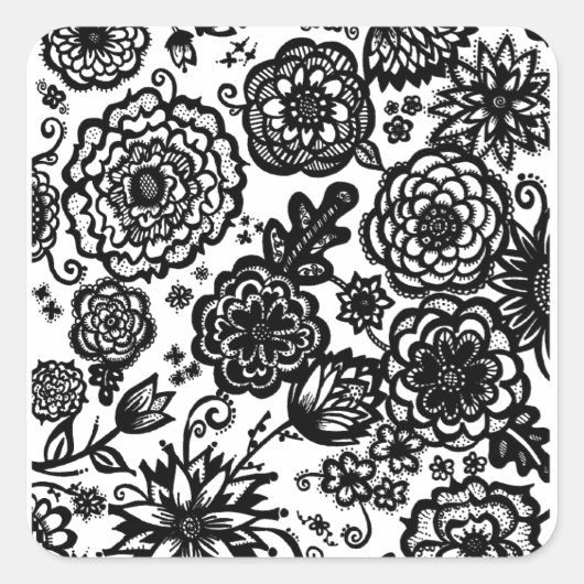 dotCrazy Square Stickers (Voorkant)