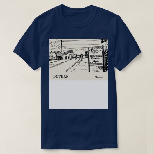 Dothan Alabama TShirt 1 (Design voorkant)