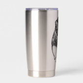 Dotline Glow Hush Geïsoleerde Drinkbeker (Voorkant)