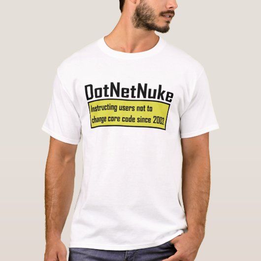 DotNetNuke - Core Code T-shirt (Voorkant)