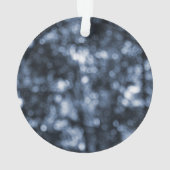 Dots bleus Abstraits ornement acrylique (dos)