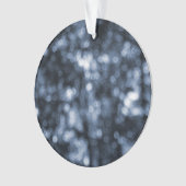 Dots bleus Abstraits ornement acrylique (devant)