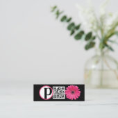 Dots Gerber Daisy Posh carte de visite (Debout devant)