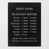 DOTS | Logo en openingsuren | Decal sticker (Vel)