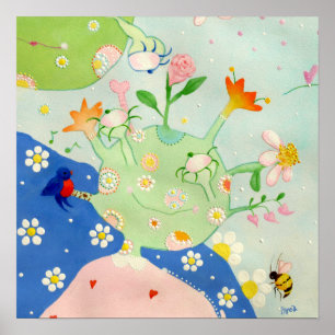 Dotsie's vingerafdruk poster