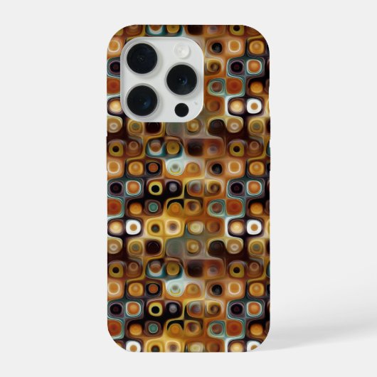 Dotsy Multi Pattern Case iPhone Hoesje (Achterkant)