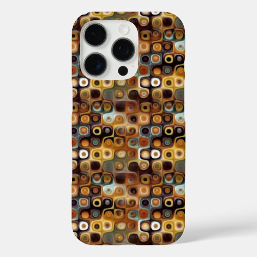 Dotsy Multi Pattern-Hoesje Case-Mate iPhone Case (Achterkant)