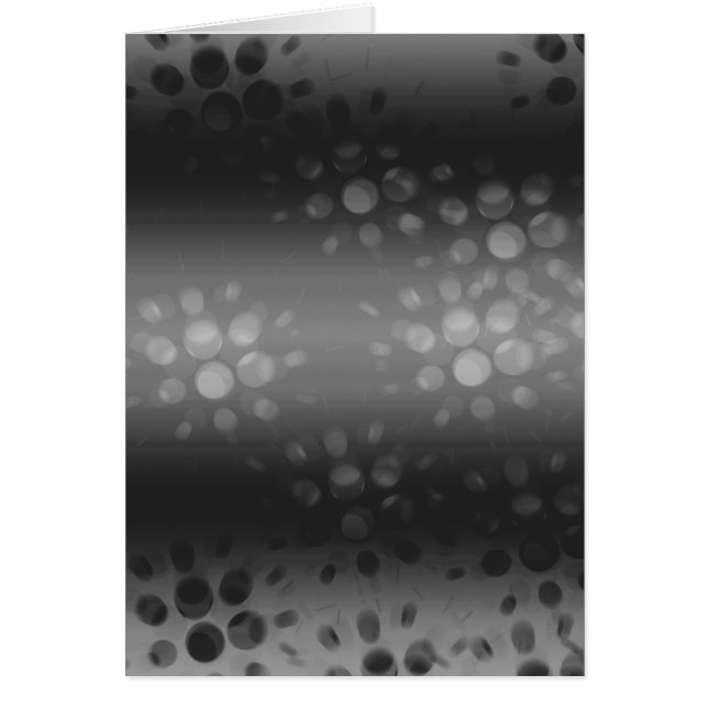 Dotted Bursts Pattern - Black, Grey, White (Voorkant)