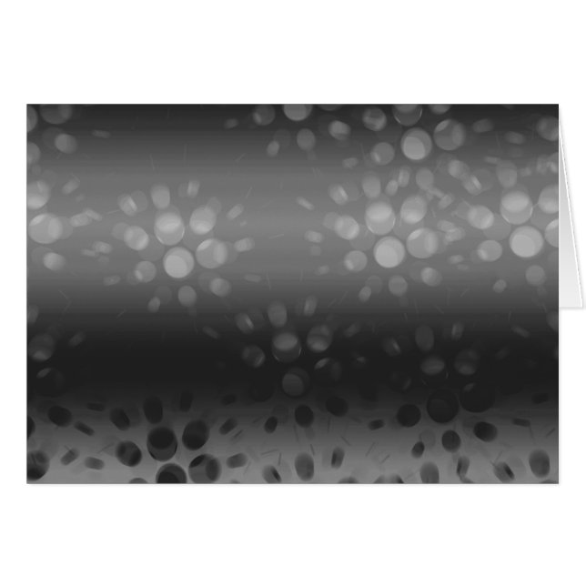 Dotted Bursts Pattern - Black, Grey, White (Voorkant Horizontaal)