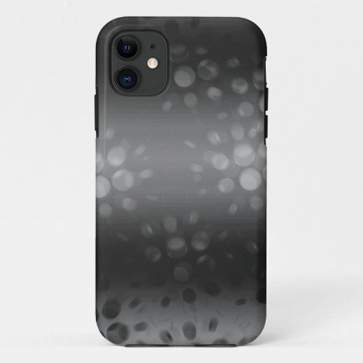 Dotted Bursts Pattern - Black, Grey, White Case-Mate iPhone Case (Achterkant)