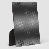 Dotted Bursts Pattern - Black, Grey, White Fotoplaat (Zijkant)