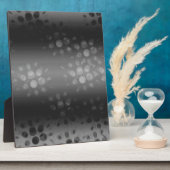 Dotted Bursts Pattern - Black, Grey, White Fotoplaat (Zijkant)