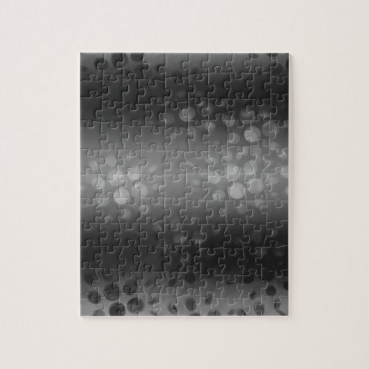 Dotted Bursts Pattern - Black, Grey, White Legpuzzel (Verticaal)