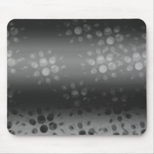 Dotted Bursts Pattern - Black, Grey, White Muismat