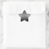 Dotted Bursts Pattern - Black, Grey, White Ster Sticker (Tas)