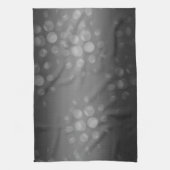 Dotted Bursts Pattern - Black, Grey, White Theedoek (Verticaal)